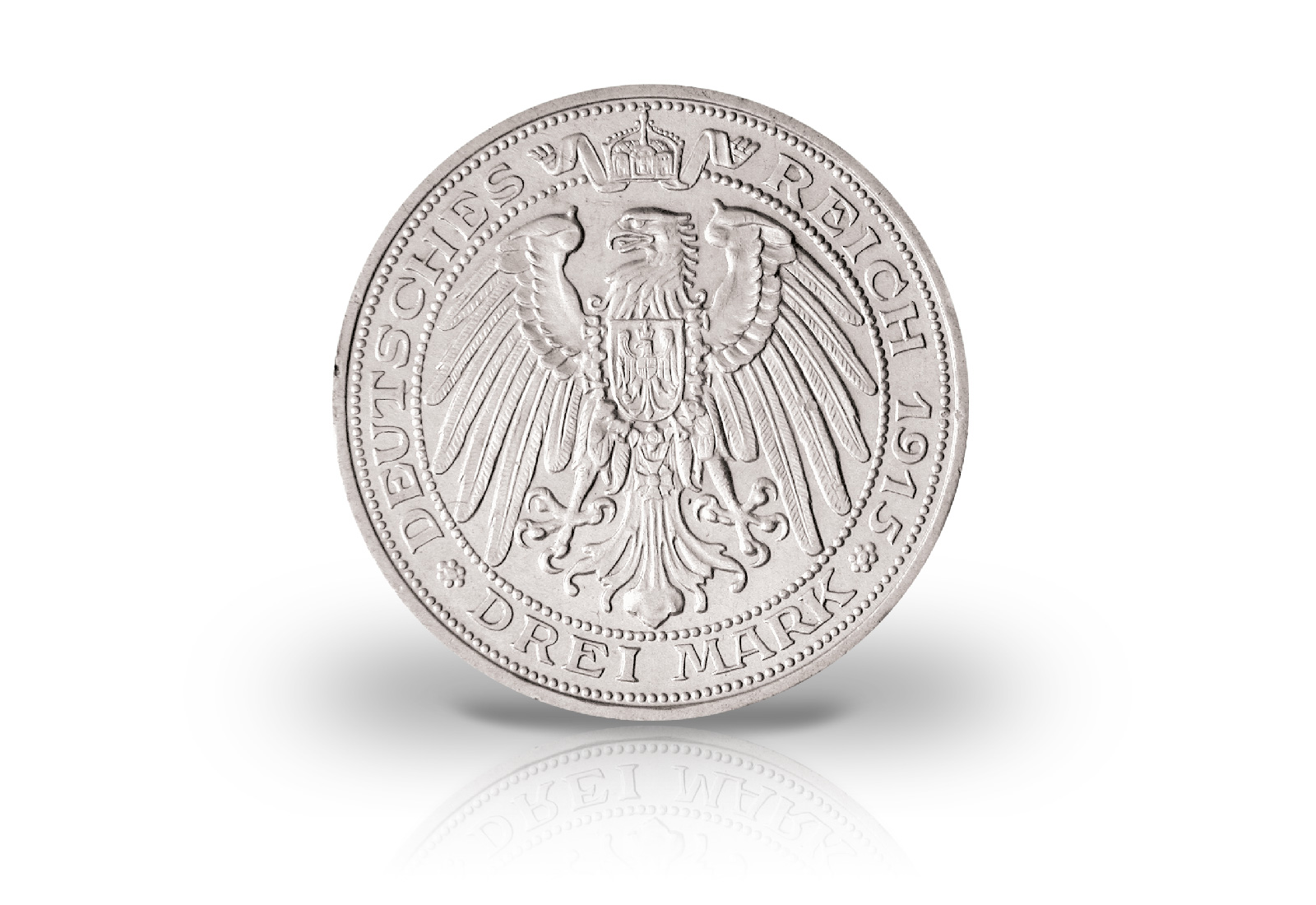 3 Mark 1915 Deutsches Kaiserreich Preußen Jahrhundertfeier Mansfeld Jaeger-Nr. 115