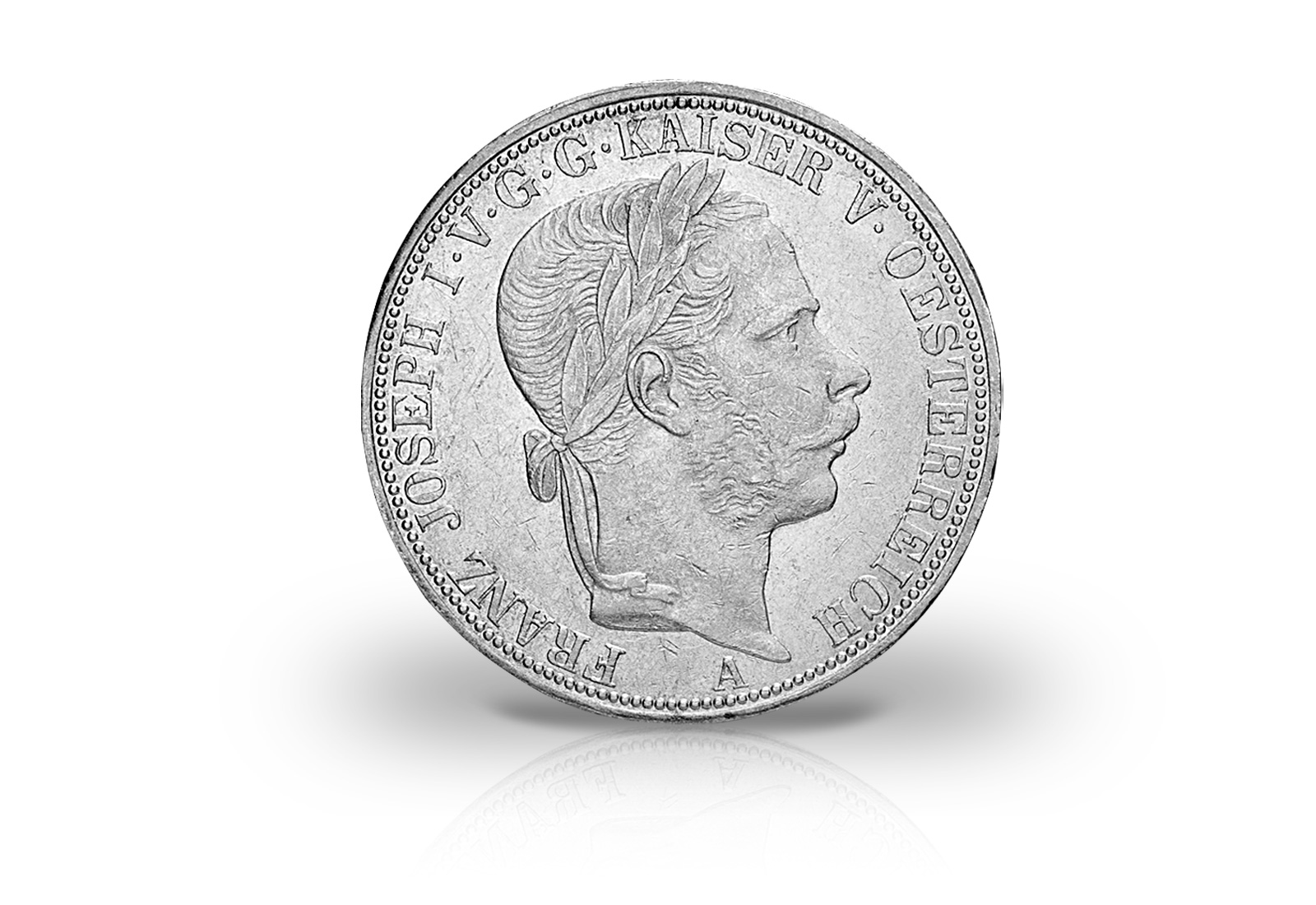 Österreich Vereinstaler ss-vz 1866/1867 Franz Joseph Thun 450, 451, 452