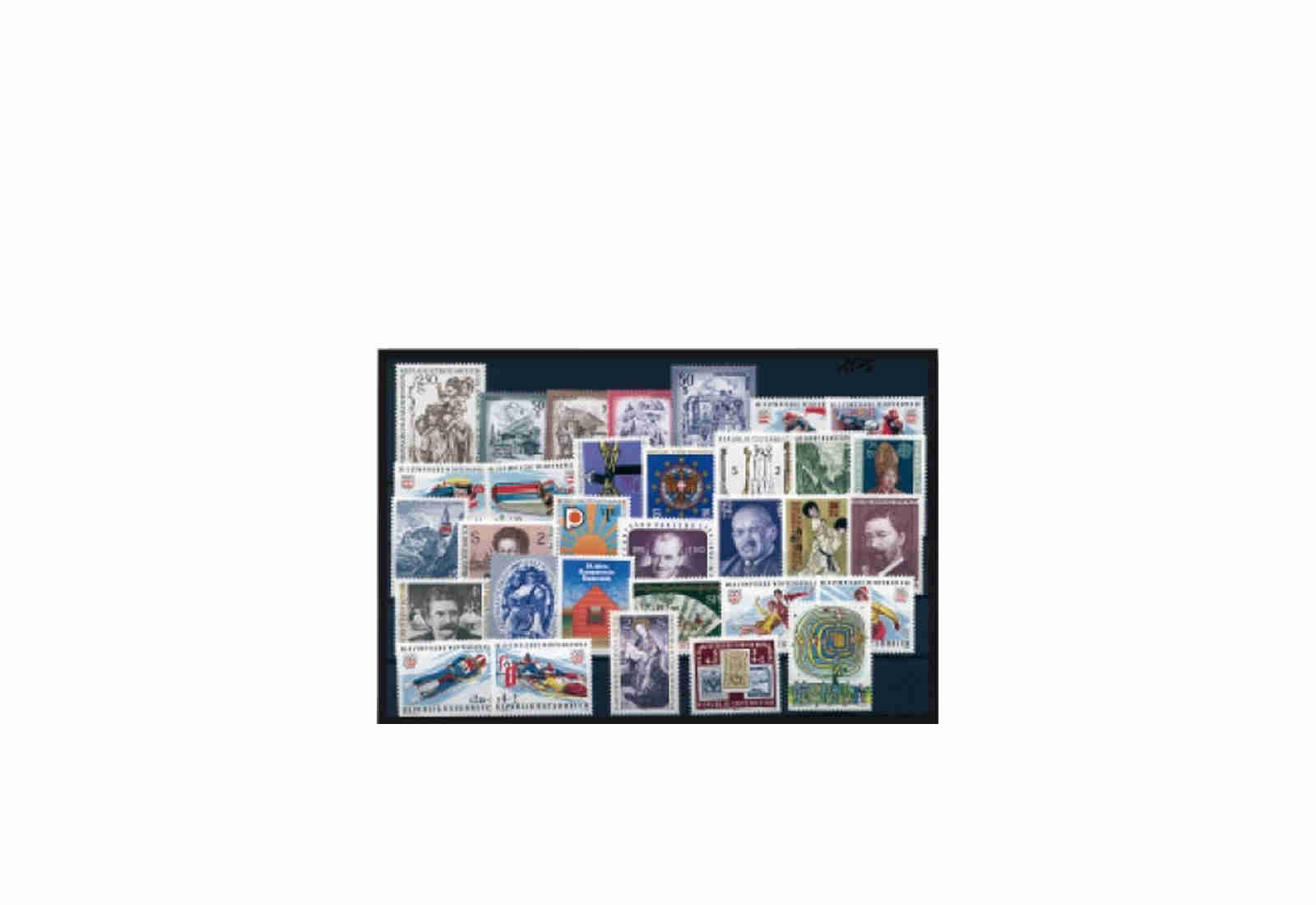 Briefmarken Österreich Jahrgang 1975 Michel-Nr. 1474-1505 gestempelt