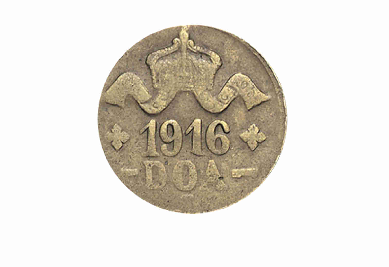 20 Heller 1916 Deutsch-Ostafrika Jaeger-Nr. 725b