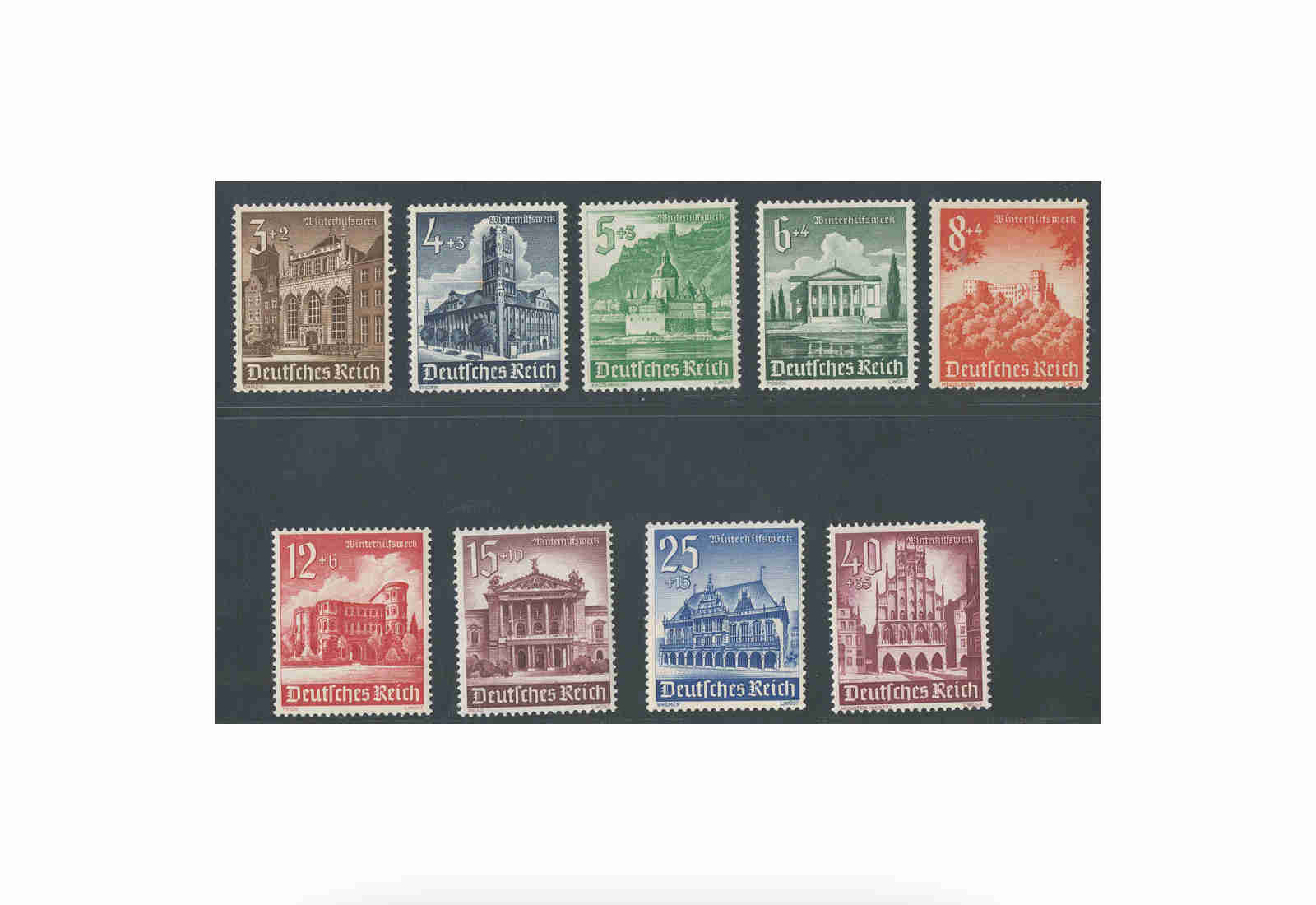 DR Nothilfe und WHW 1936-1940 **