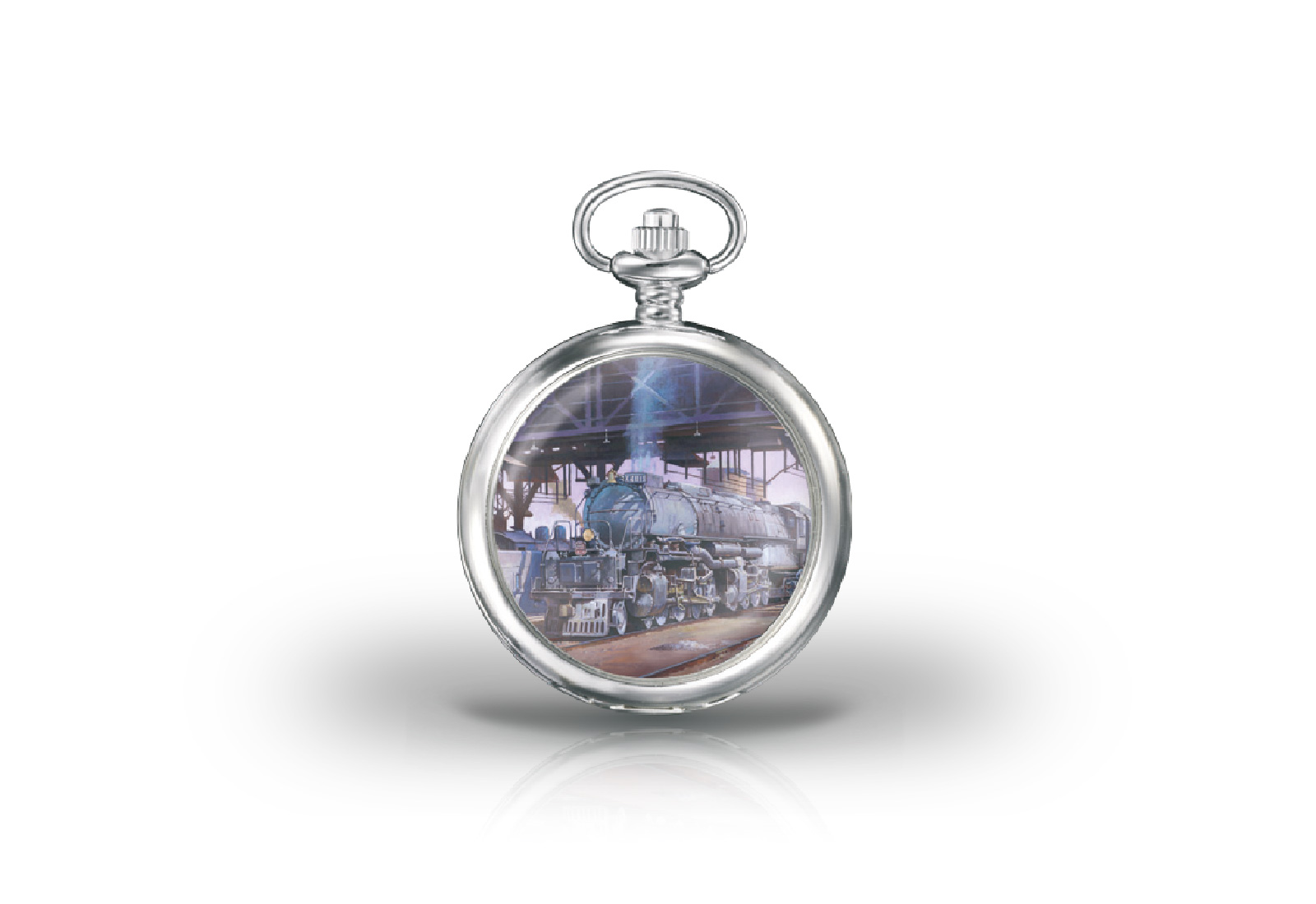 Herren Taschenuhr UP-Class 4000 Glory of Steam Collection