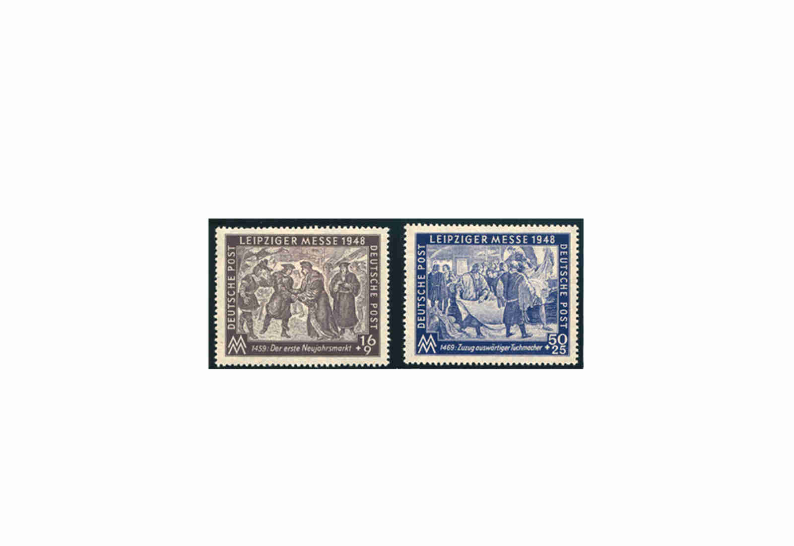 SBZ Michel-Nr. 198/199 postfrisch