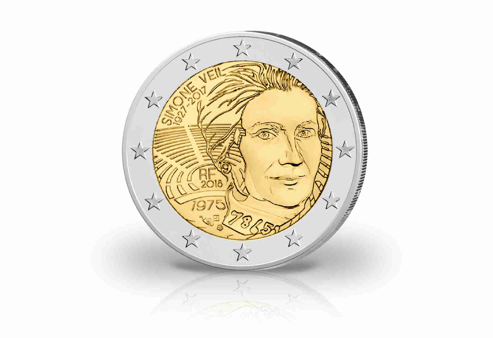 2 Euro 2018 Frankreich Simone Veil