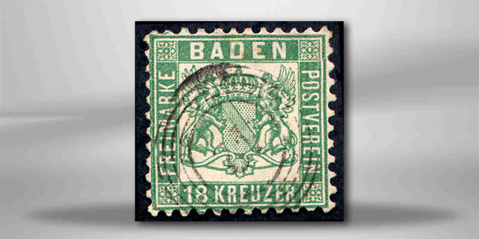 Briefmarke Altdeutschland Baden Freimarke 1862 Michel-Nr. 21 gestempelt