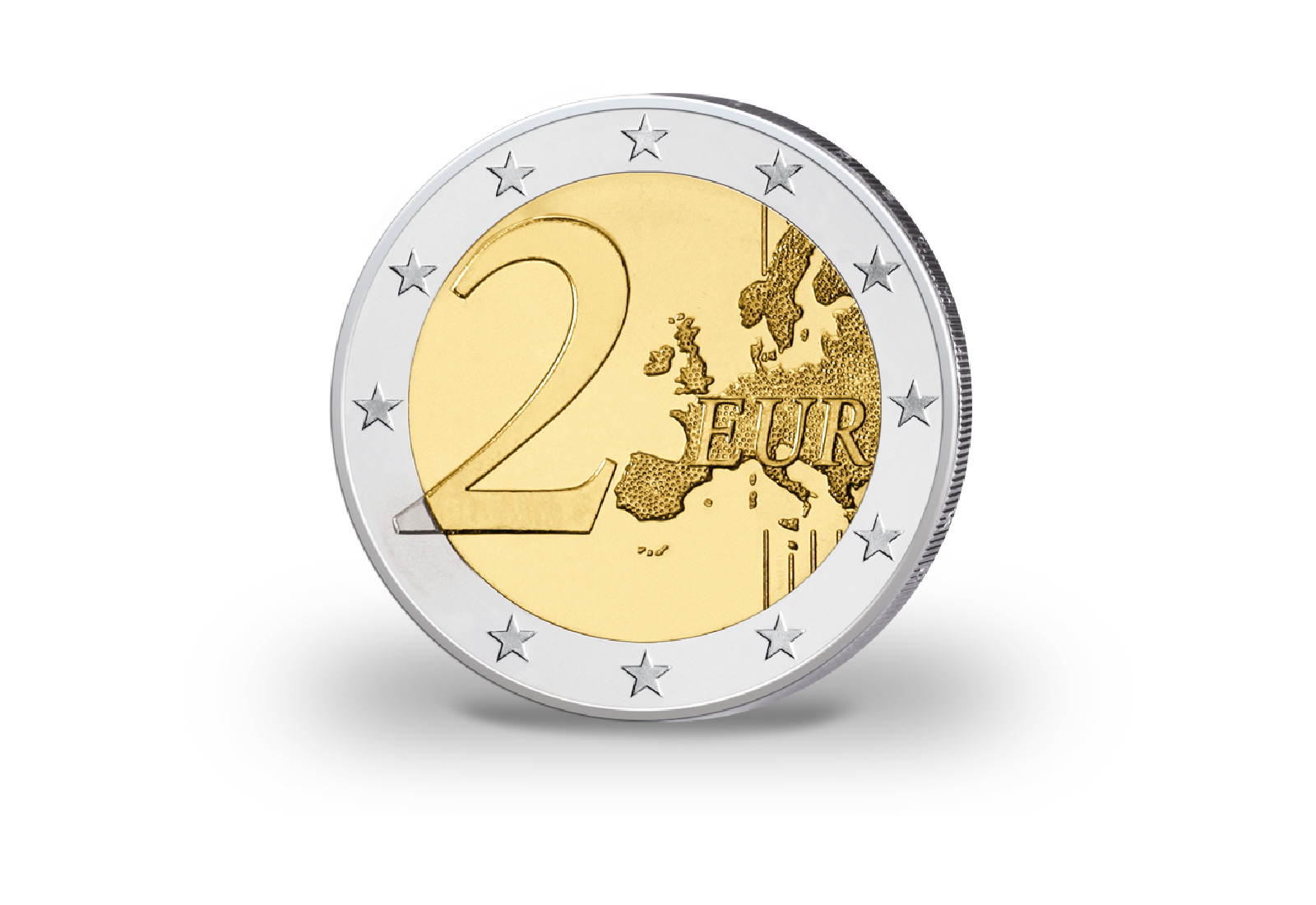 2 Euro 2023 Deutschland 1275. Geburtstag Karl der Große Prägestätte unserer Wahl mit Farbmotiv