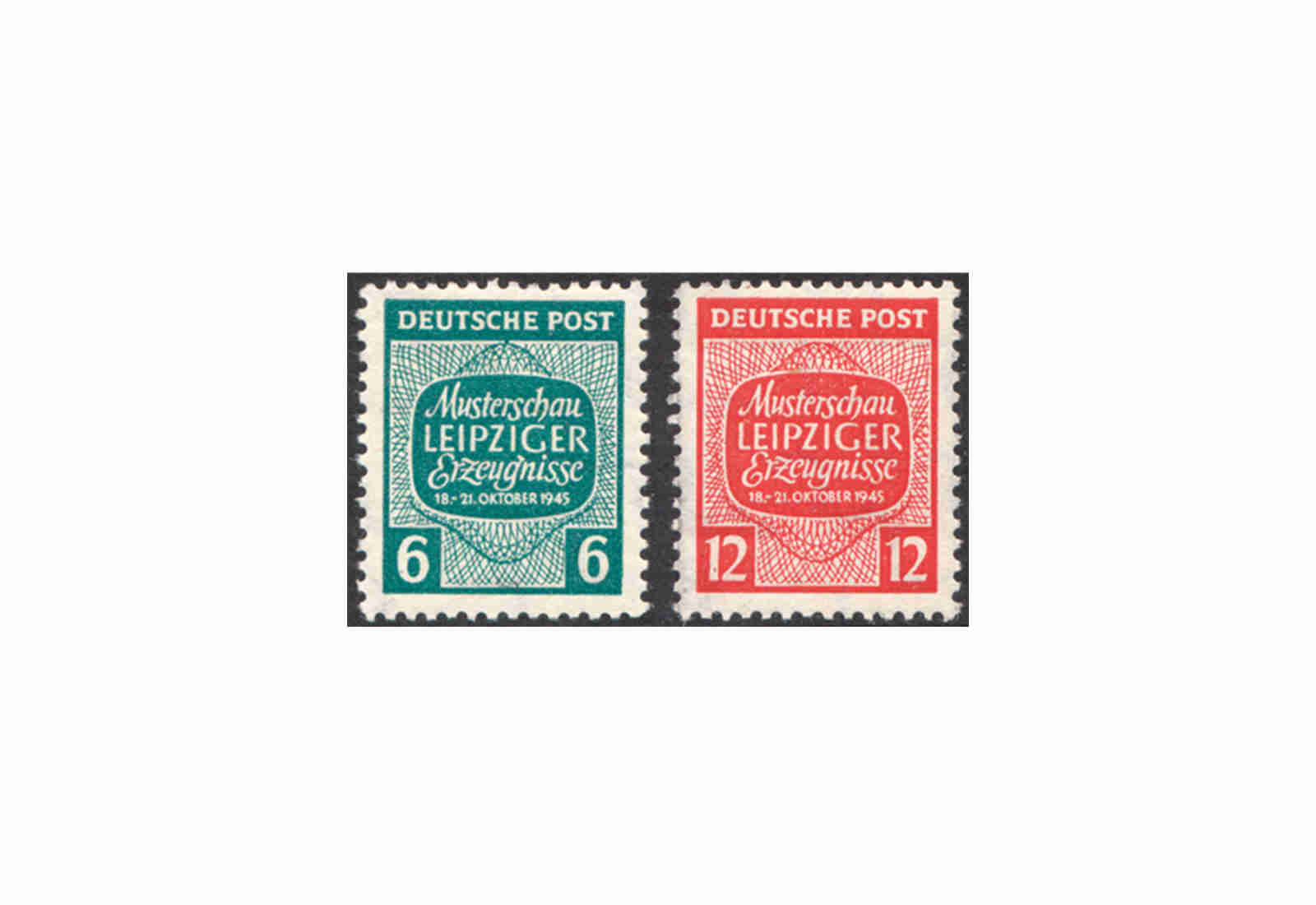 SBZ Michel-Nr. 124Y/125 Y postfrisch