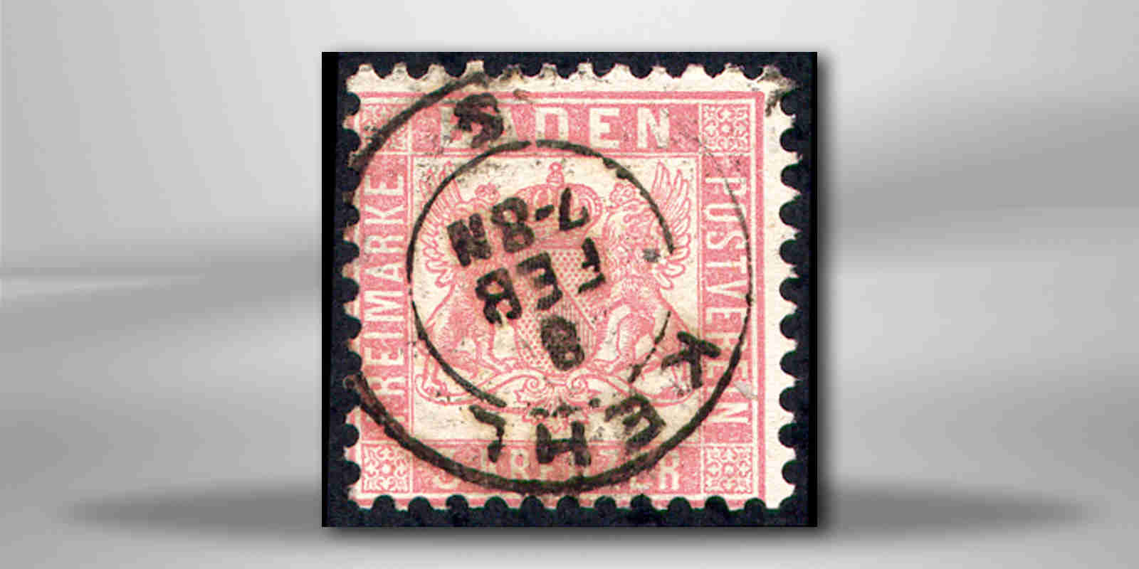 Briefmarke Altdeutschland Baden Freimarke 1862 Michel-Nr. 18 gestempelt
