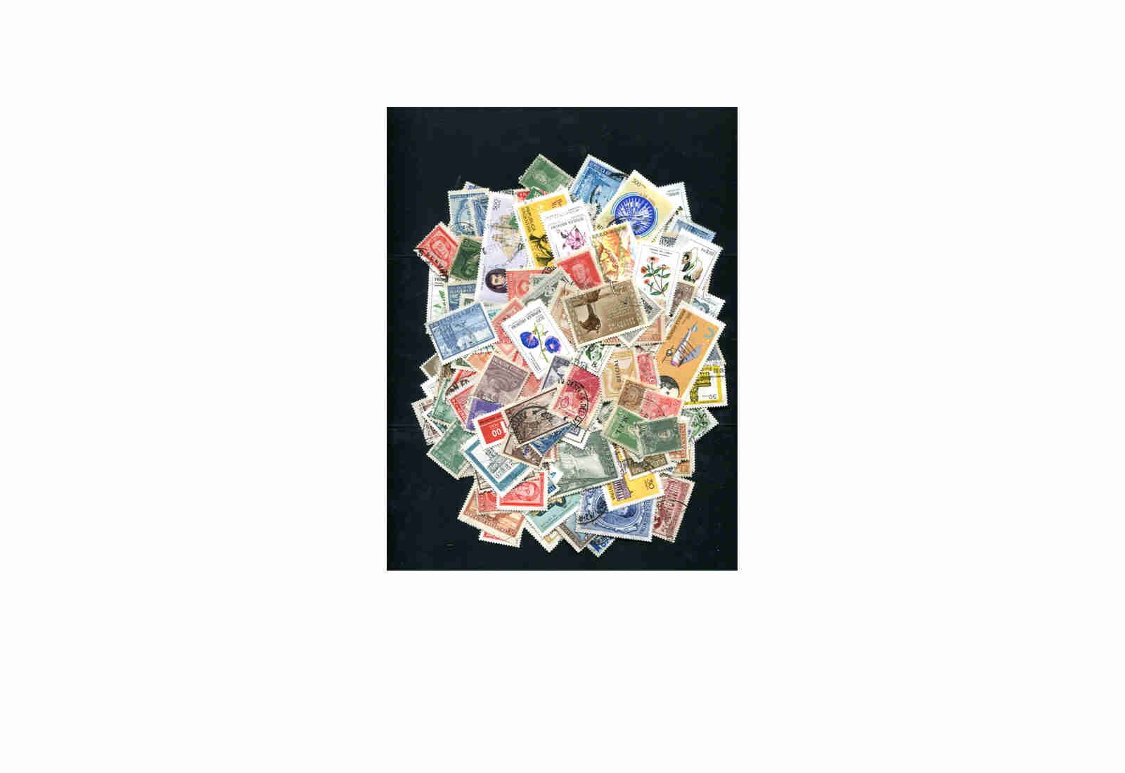 Briefmarken Argentinien-Paket 300 verschiedene Marken postfrisch und gestempelt