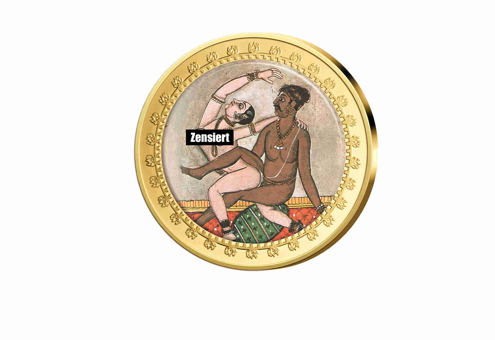 Kamasutra Farbapplikation Die Prüfung