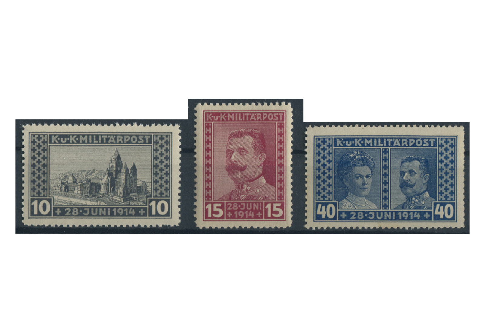 Bosnien-Herzegowina Mi.Nr. 121-123 gest.