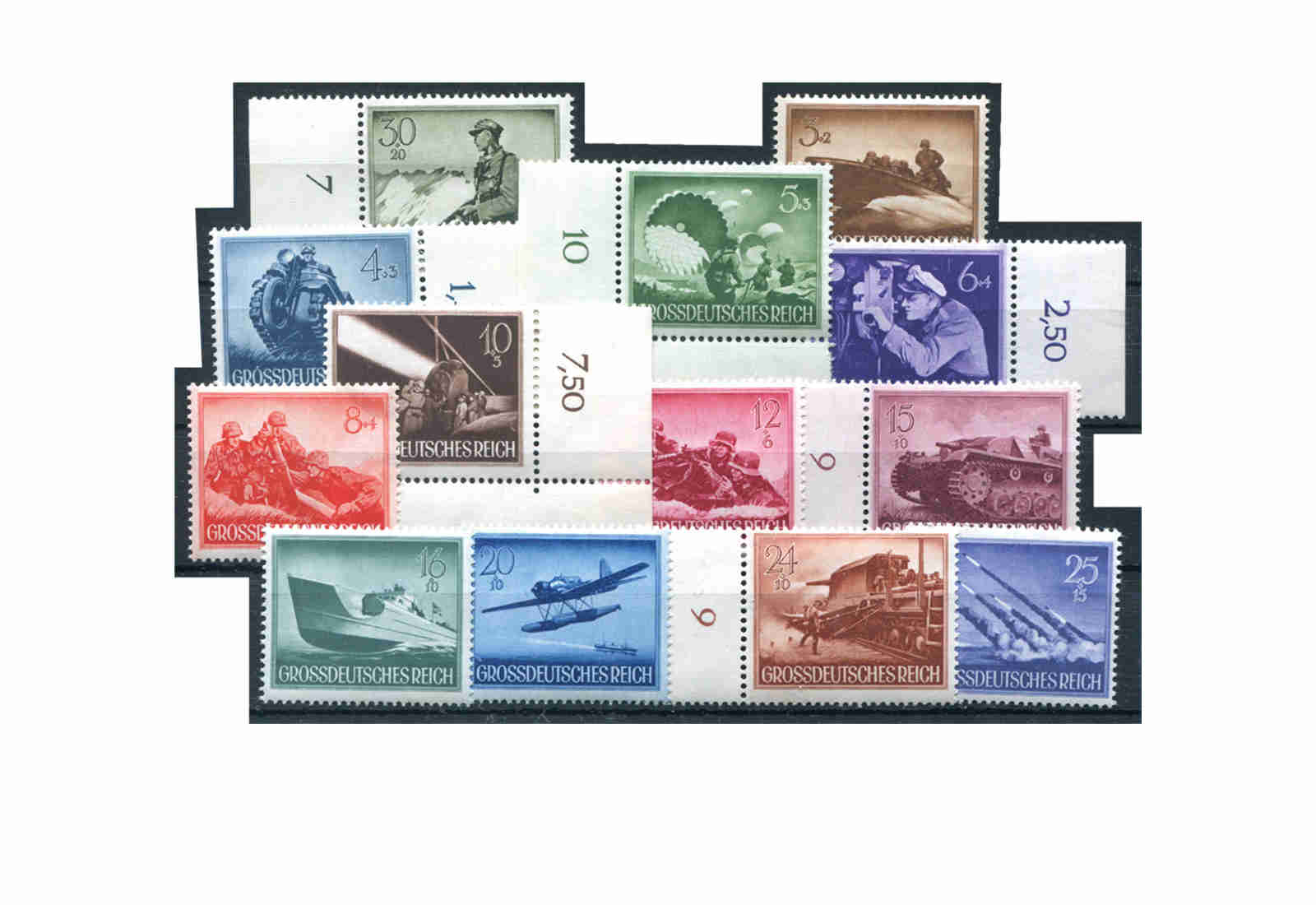 Deutsches Reich Mi.Nr. 873/85 postfrisch