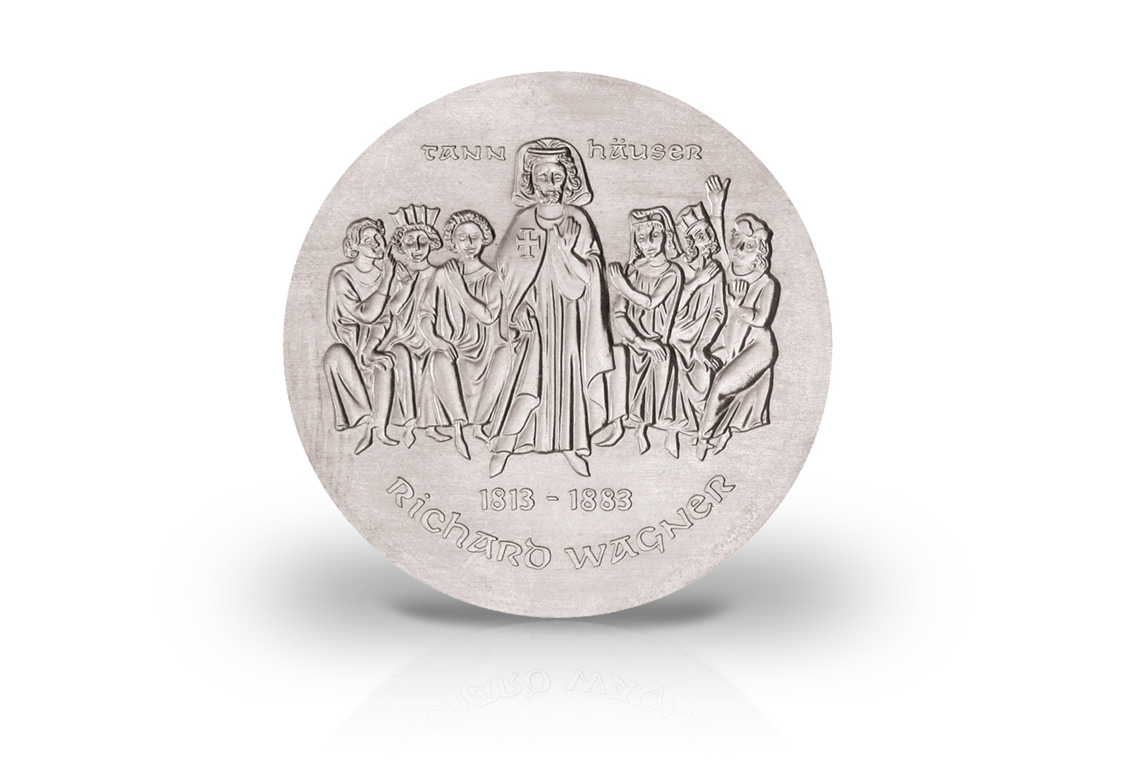 10 Mark Gedenkmünze 1983 DDR Richard Wagner Jaeger-Nr. 1589