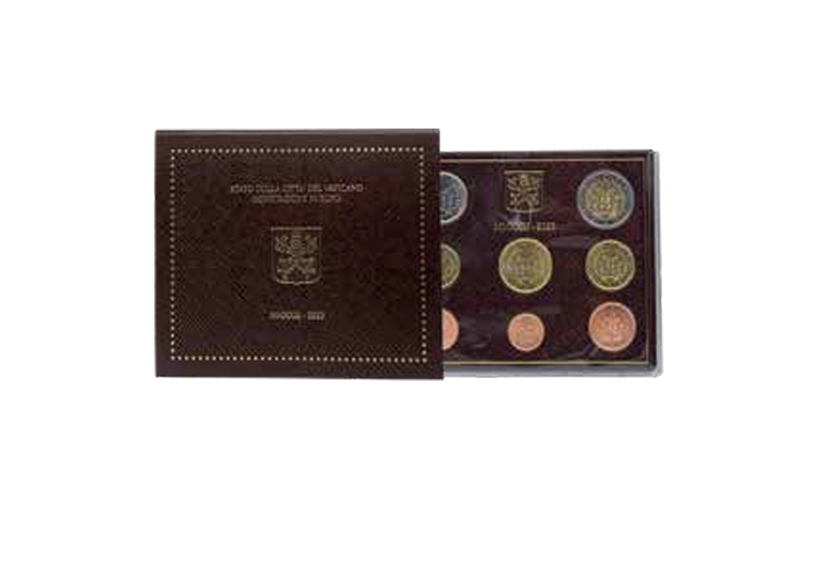 Kursmünzensatz Vatikan 2023 st