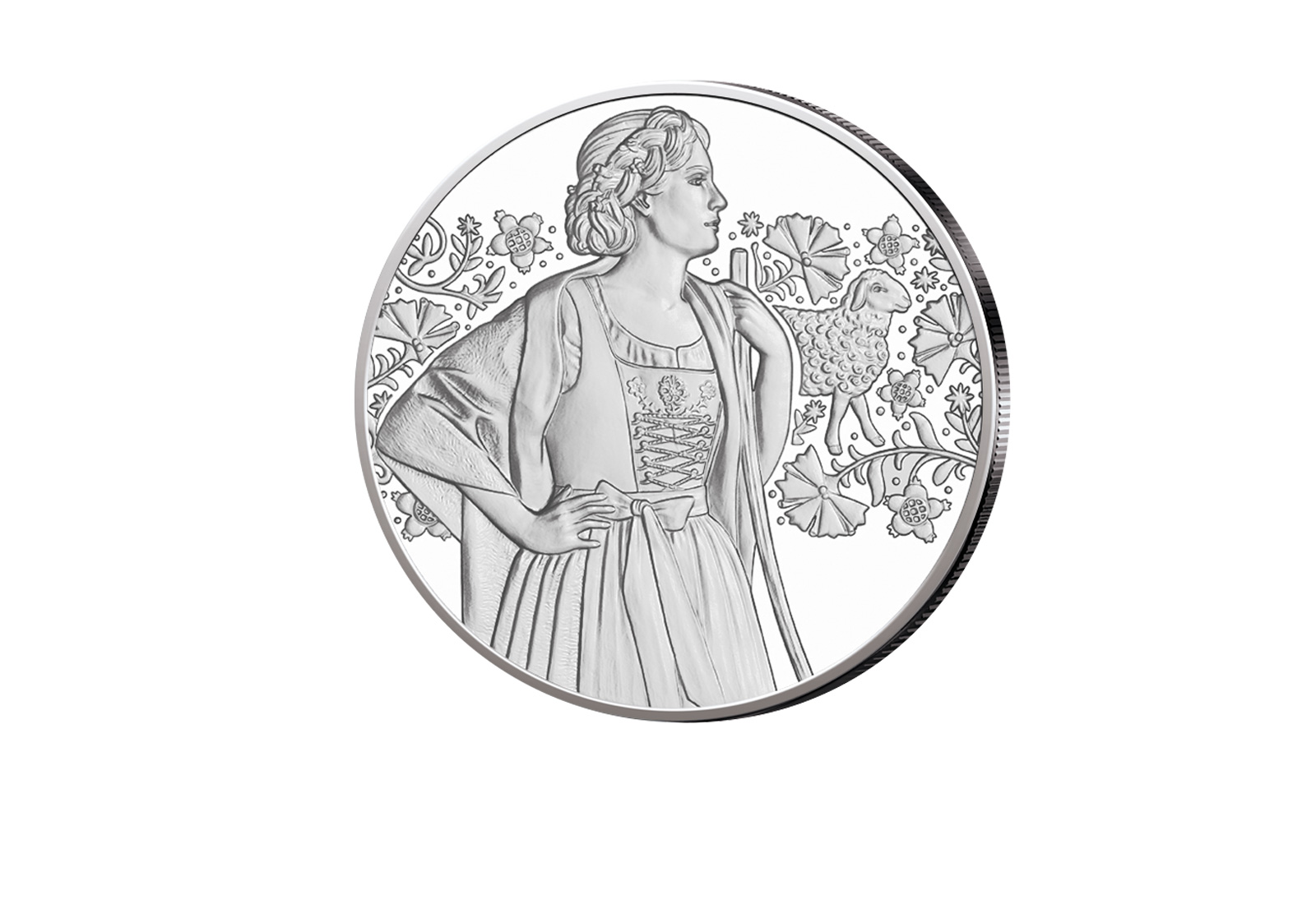 10 Euro Silbermünze 2026 Österreich Aufjuchazn - Loden hgh