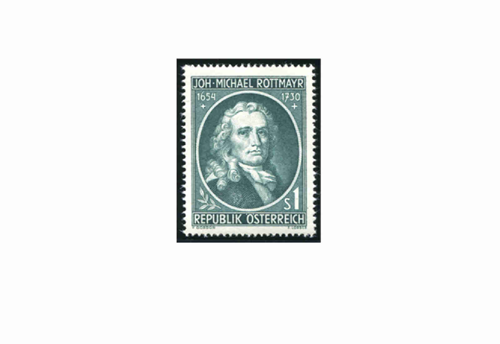 Österreich J. M. Rottmayr Mi.Nr. 1007 **