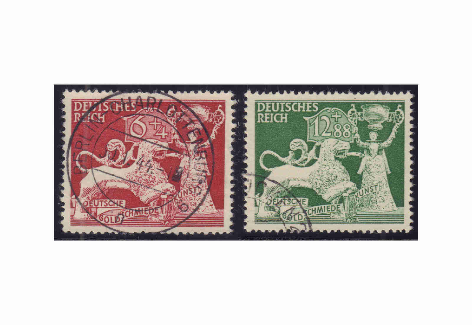 Deutsches Reich Mi.Nr. 816/17 gestempelt