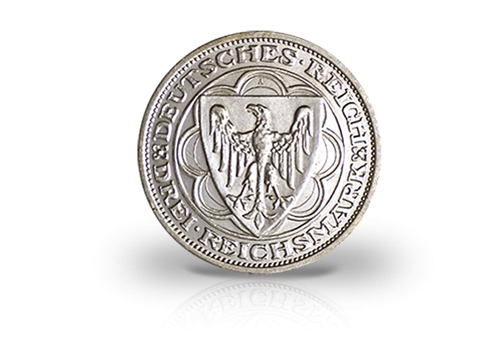 3 Reichsmark 1931 Weimarer Republik Brand von Magdeburg Jaeger-Nr. 347