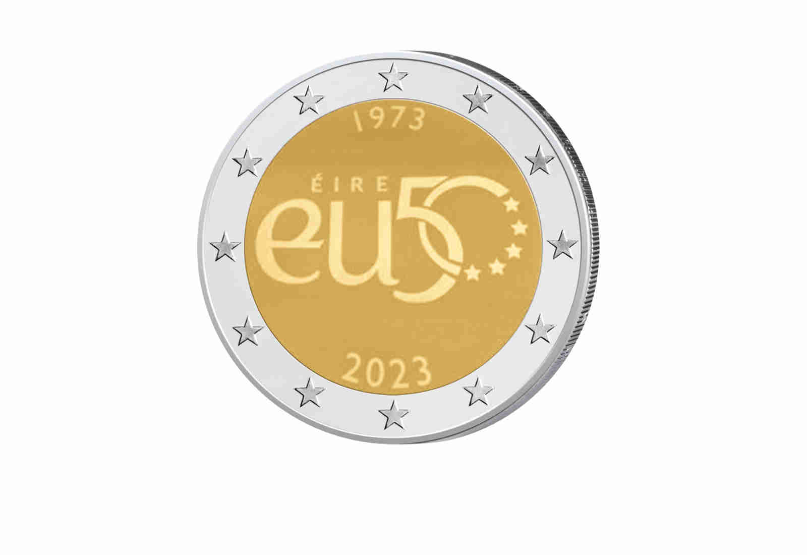 2 Euro 2023 Irland 50. Jahrestag des EU-Beitritts