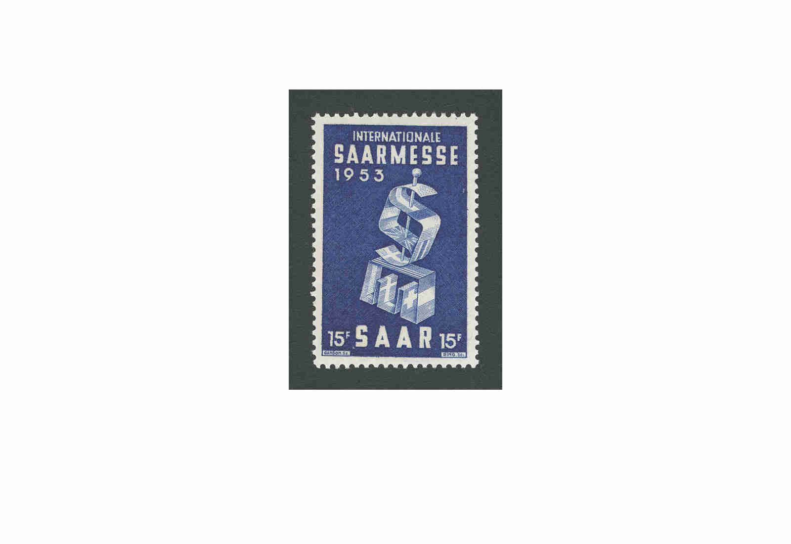 Saar MiNr.: 341 gest.