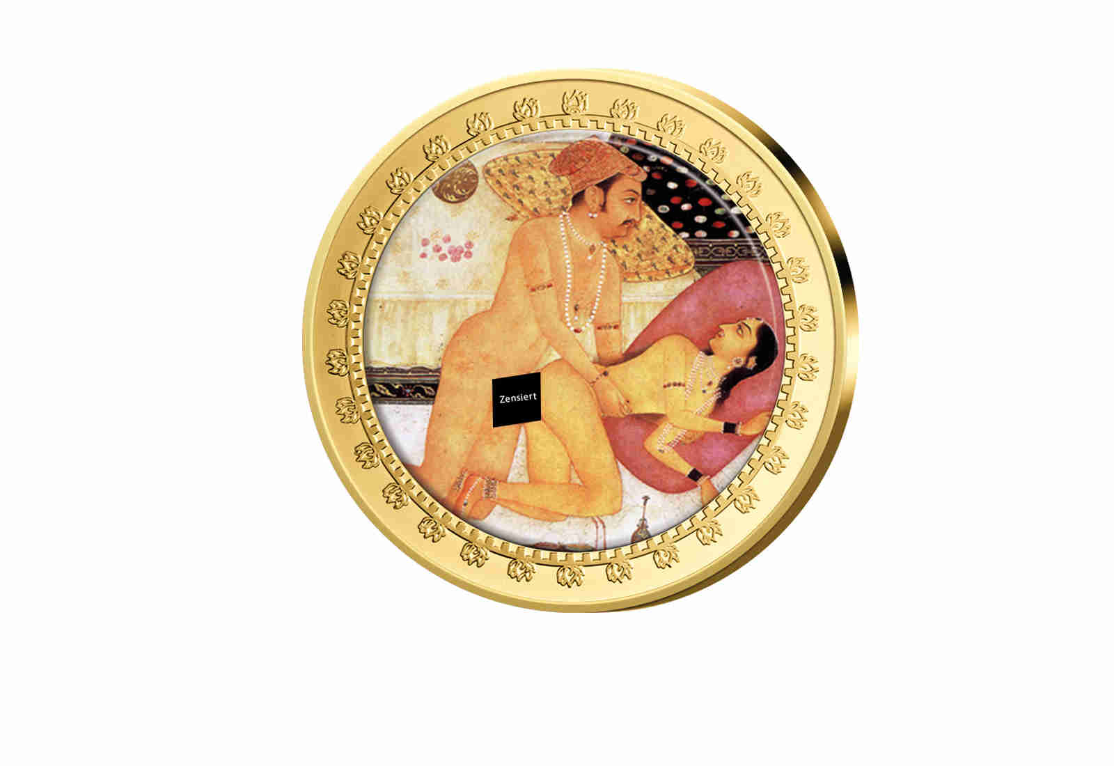 Kamasutra Farbapplikation Motiv Mandarin Ente