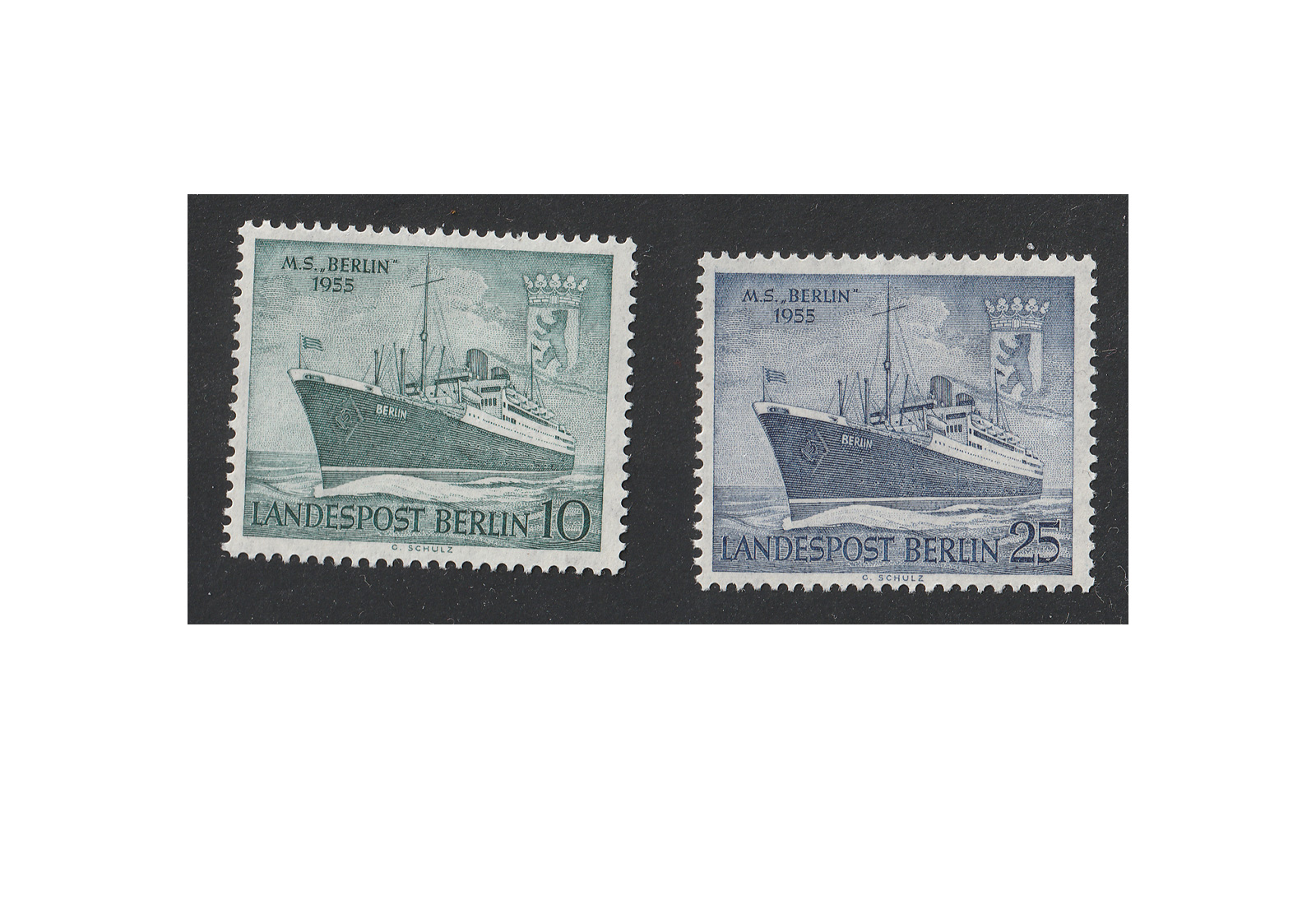Berlin MiNr.: 126-127 gest.