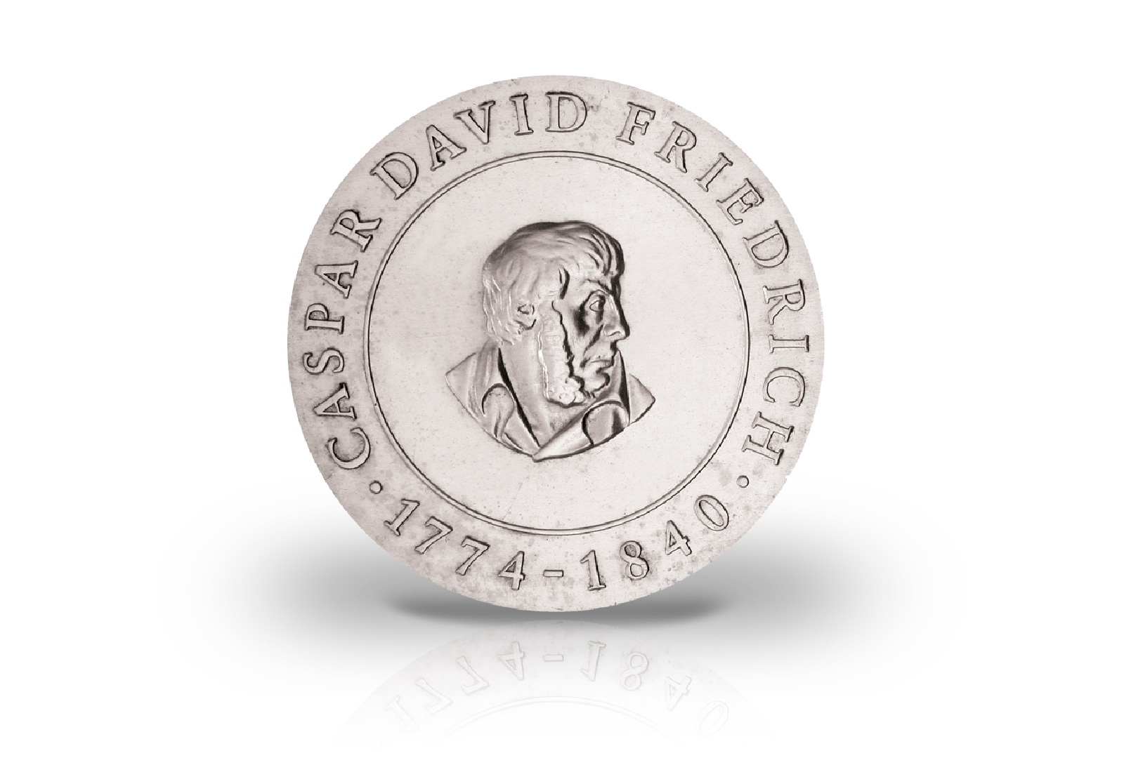 10 Mark Gedenkmünze 1974 DDR Caspar David Friedrich Jaeger-Nr. 1553