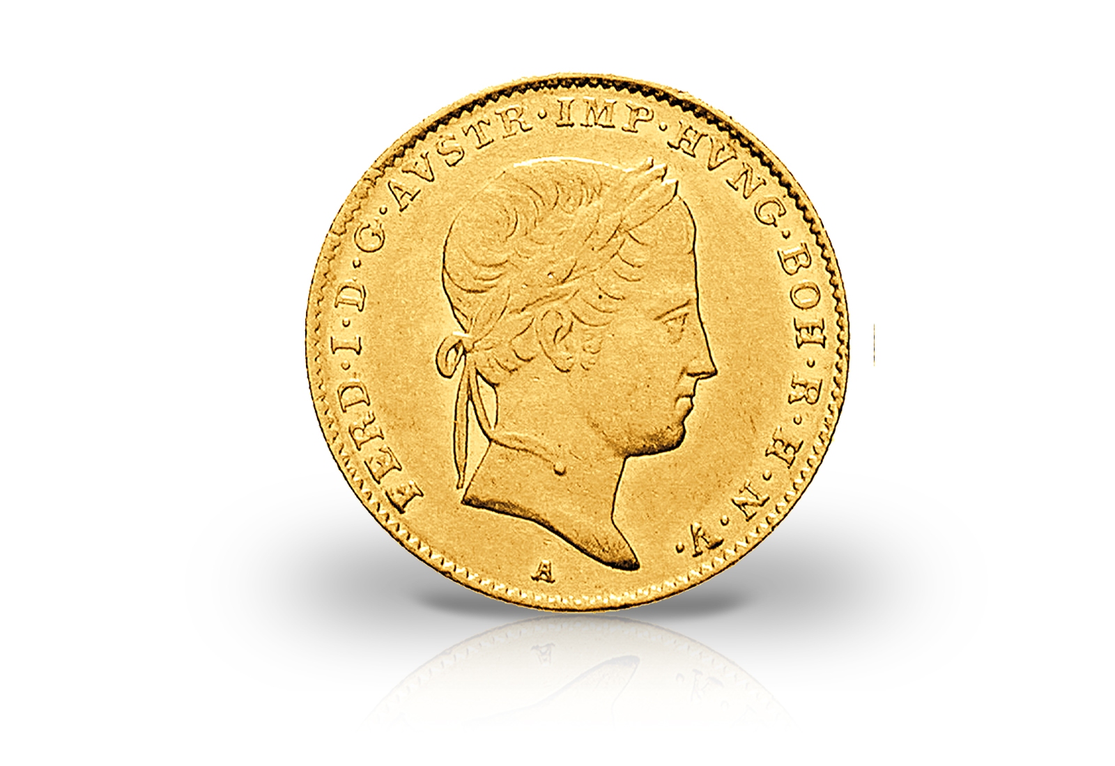 1 Dukat Goldmünze 1835-1848 Österreich Ferdinand I.