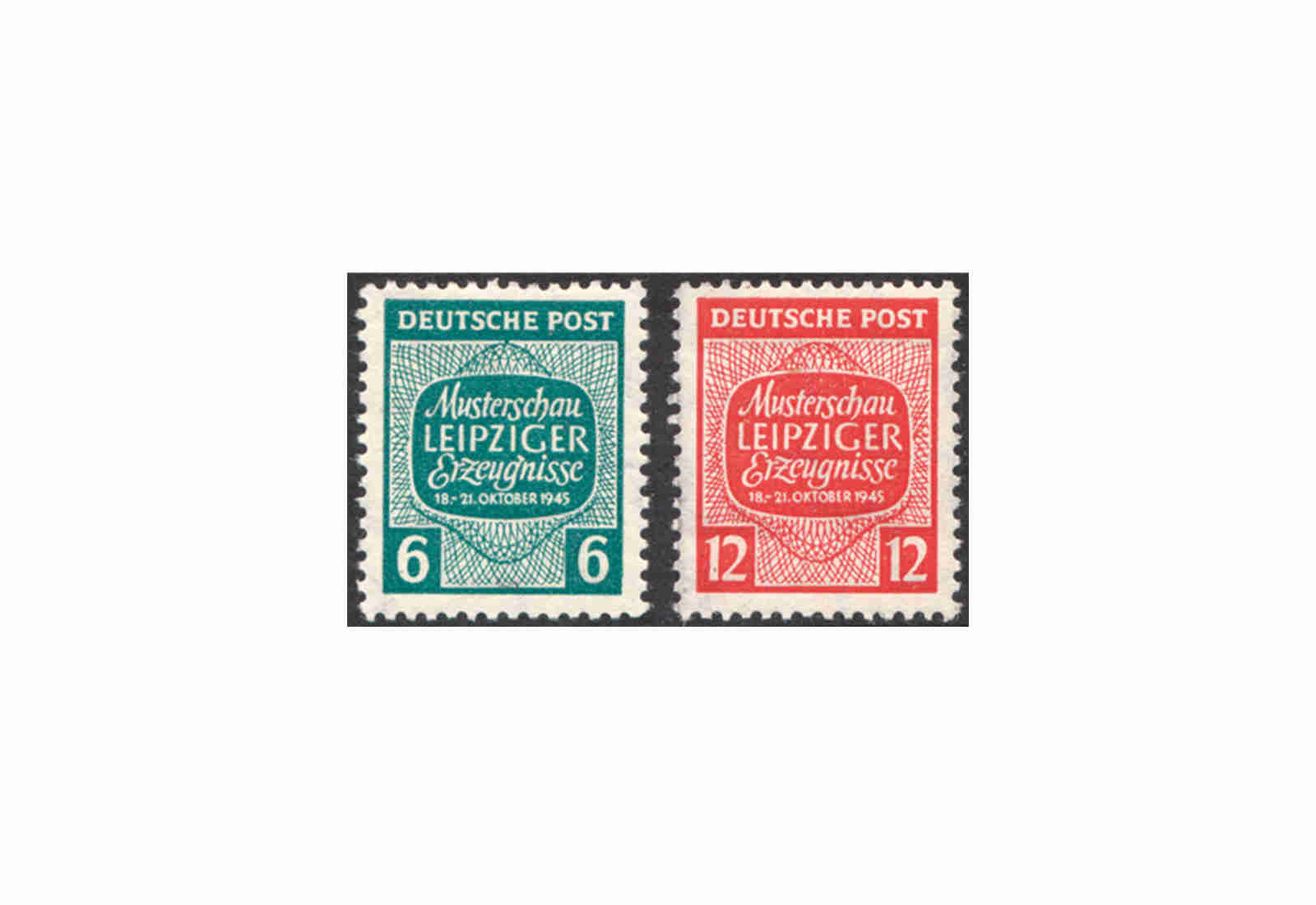 SBZ Mi.Nr. 124 X/125 X postfrisch