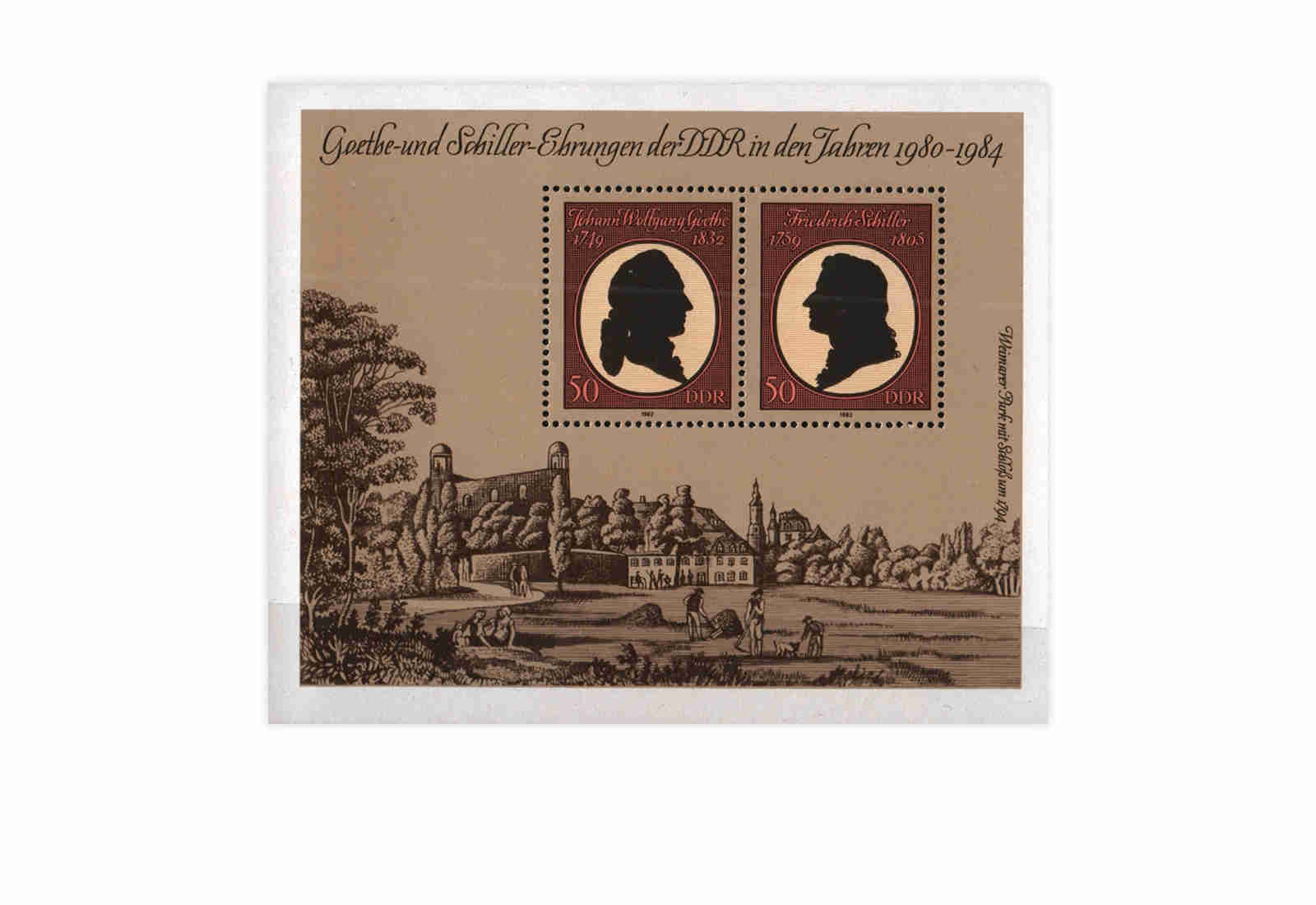 DDR Block 66 1982 postfrisch