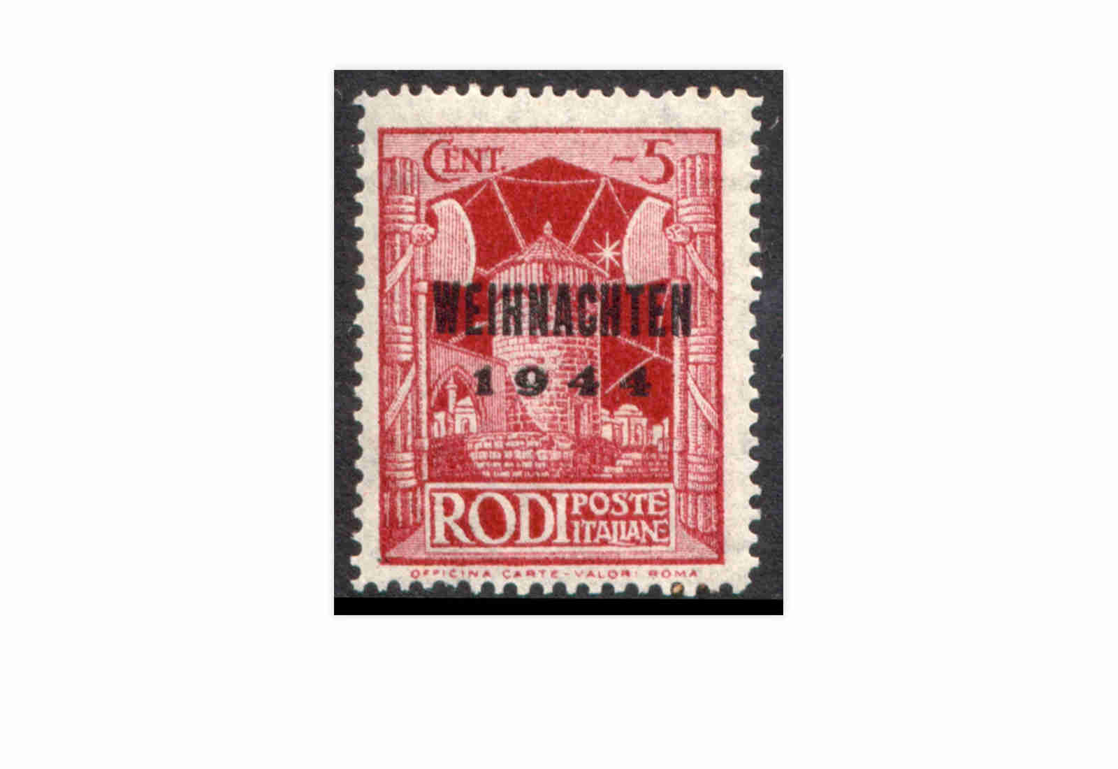 Deutsches Reich Feldpost Mi.Nr. 12 postfrisch Insel Rhodos