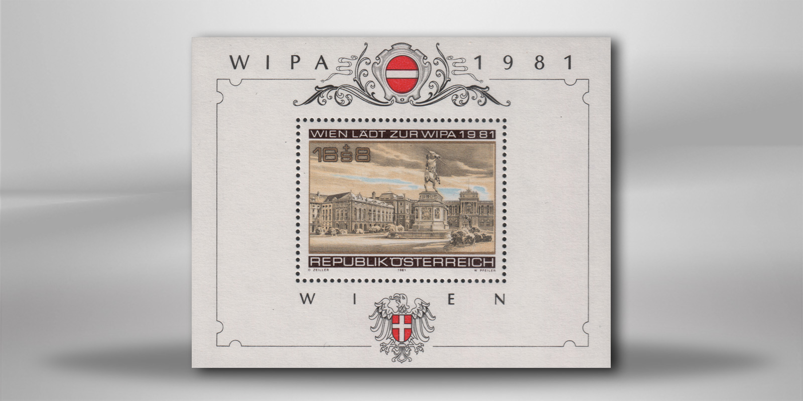 Österreich Block 5 gest. WIPA 1981