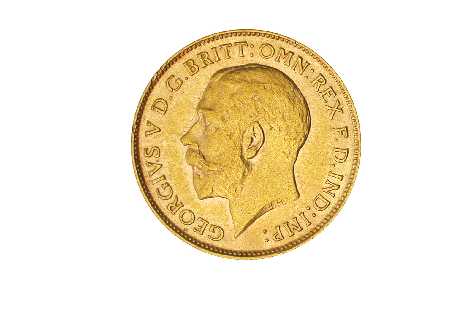 Goldmünze 1 Sovereign George V 1910-1936 Großbritannien