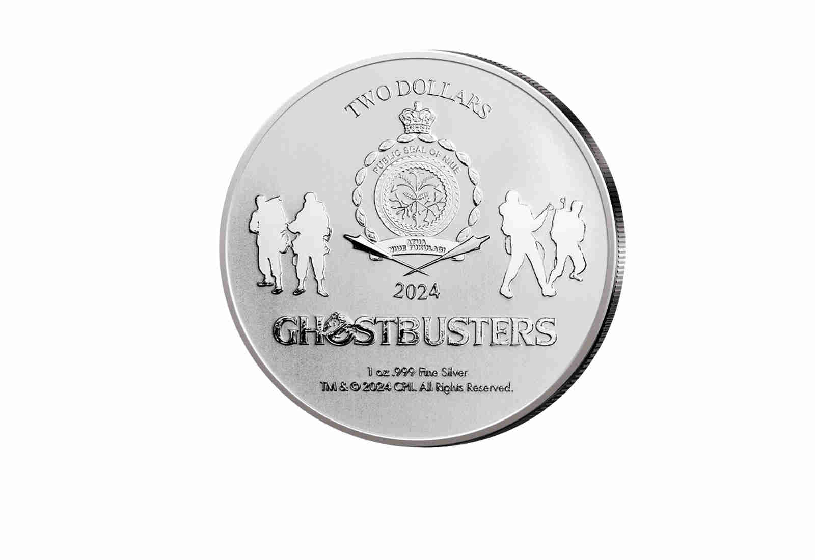 Ghostbusters 1 oz Silber 2024 im Etui