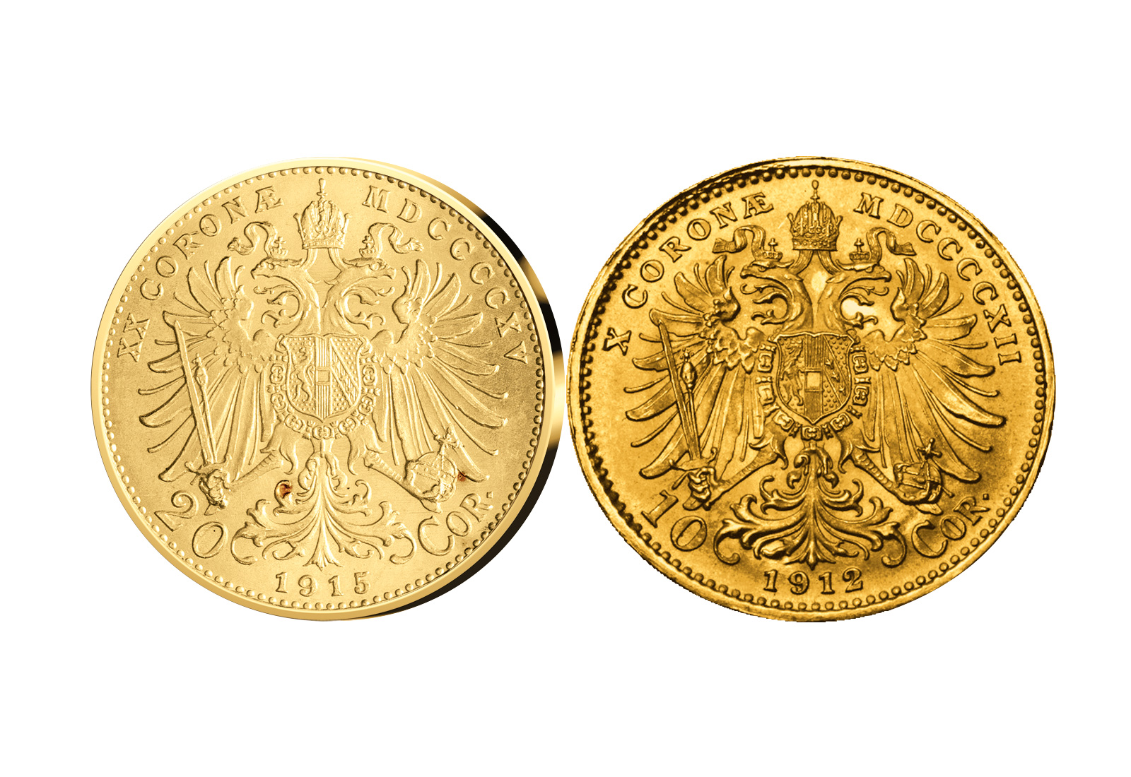 Neuprägung 2er-Spar-Set Frans Joseph I. Kaiser von Österreich und König von Ungarn