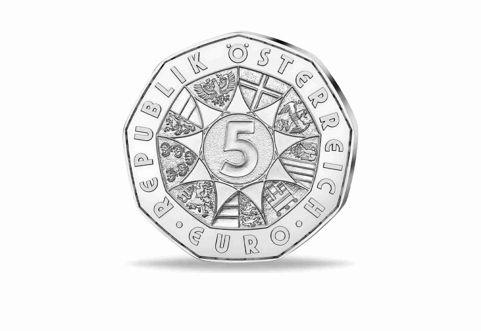 5 Euro Silber 2024 Österreich Auf dem Weg hgh