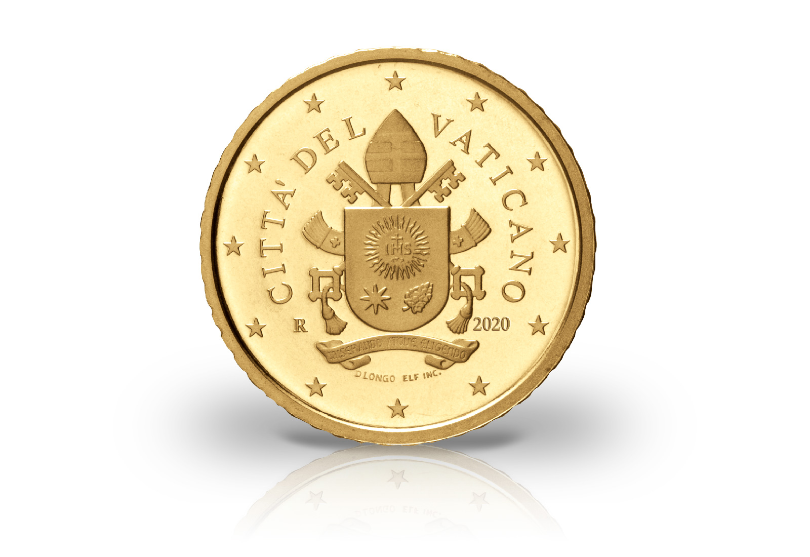 50 Cent 2020 Vatikan in Coincard