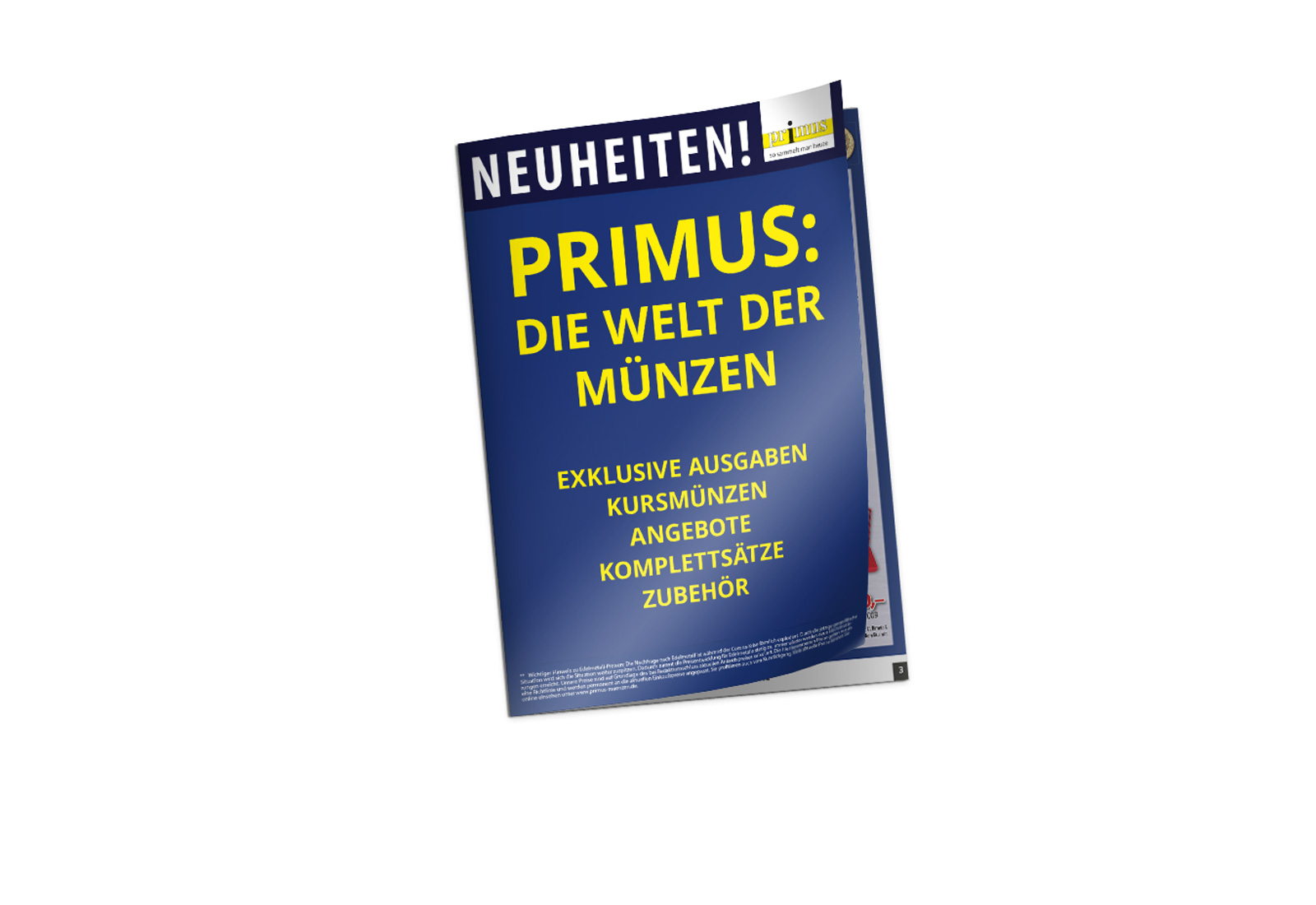 Der aktuelle Primus Katalog Münzen