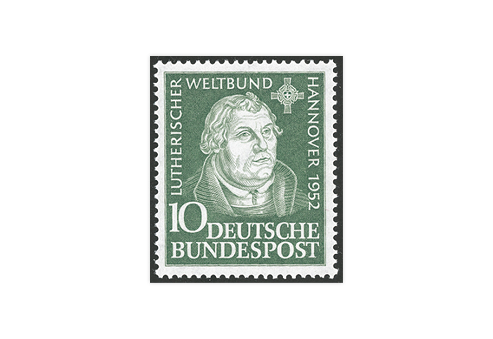 Briefmarke BRD Martin Luther 1952 Michel-Nr. 149 postfrisch