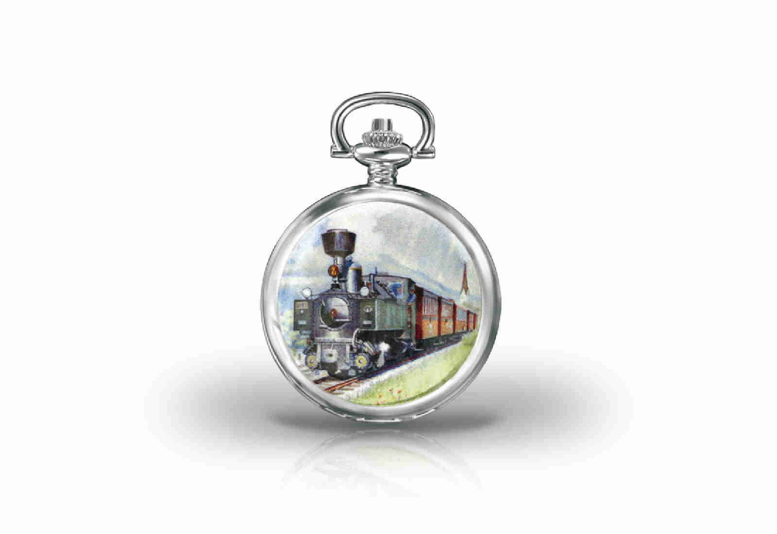 Herren Taschenuhr Reihe U of Steam Collection