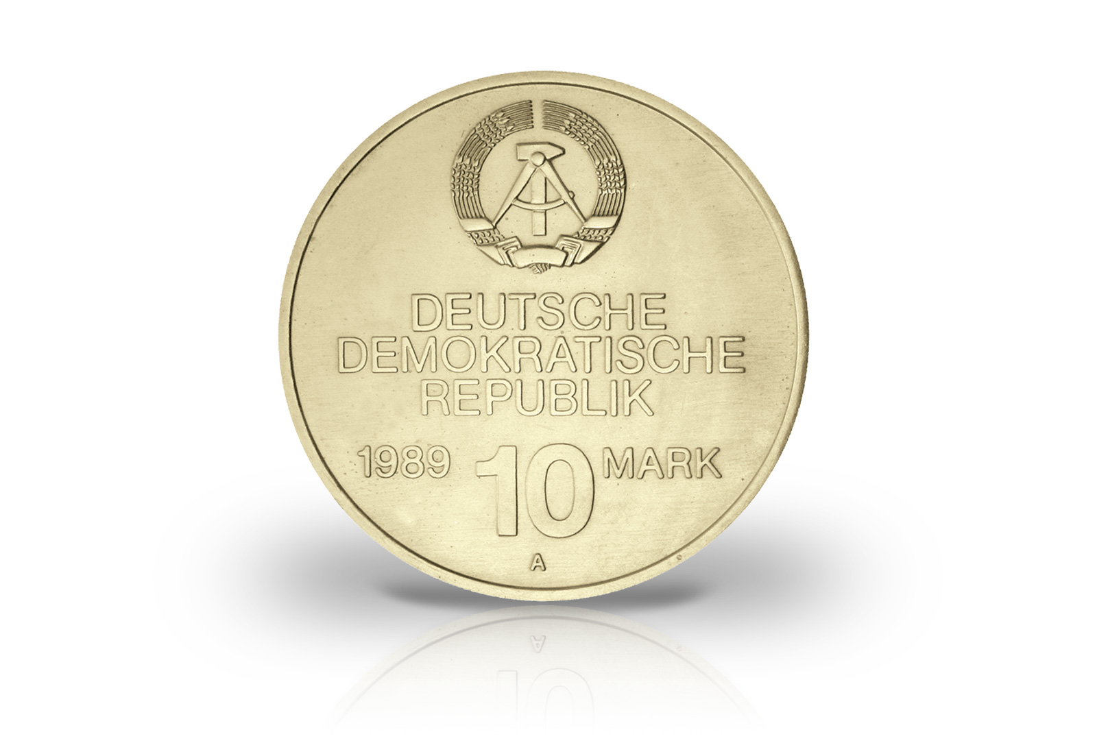 10 Mark Gedenkmünze 1989 DDR Rat für gegenseitige Wirtschaftshilfe Jaeger-Nr. 1625