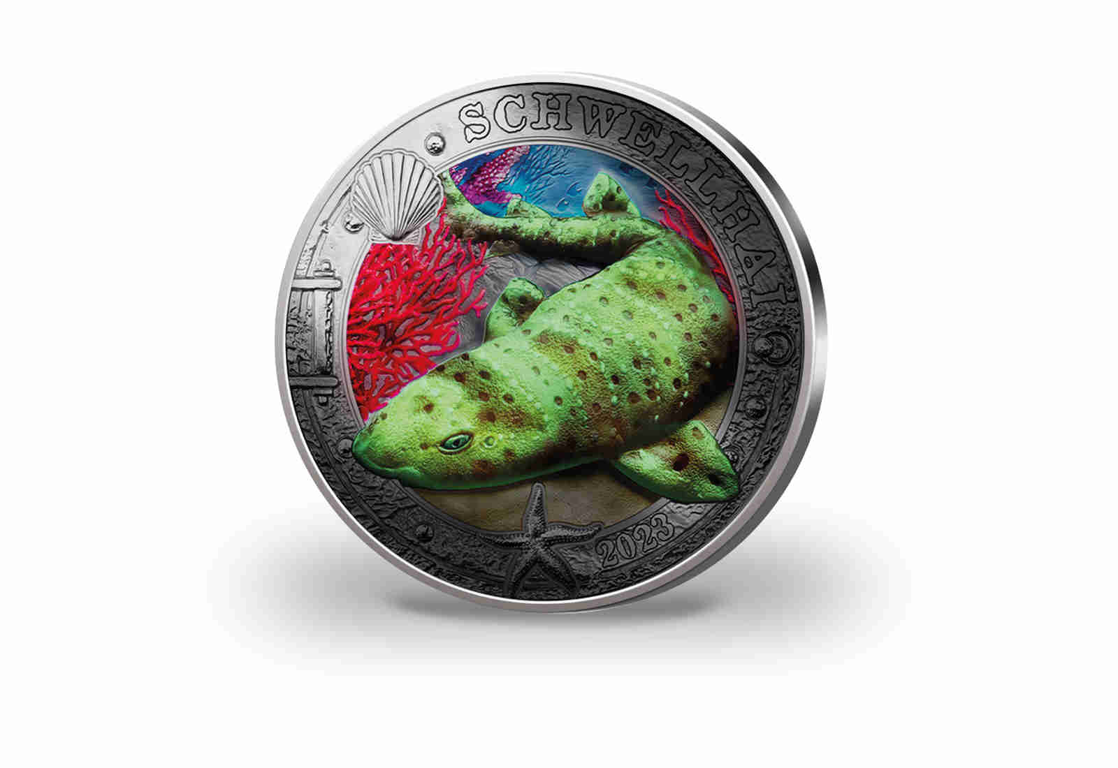 3 Euro 2023 Österreich Schwellhai Buntmetall bfr.