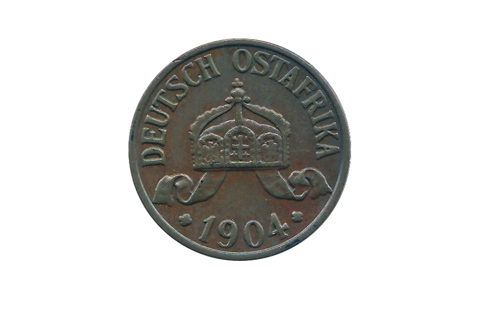 1/2 Heller Deutsch-Ostafrika 1904 - 1906 Jaeger-Nr. 715