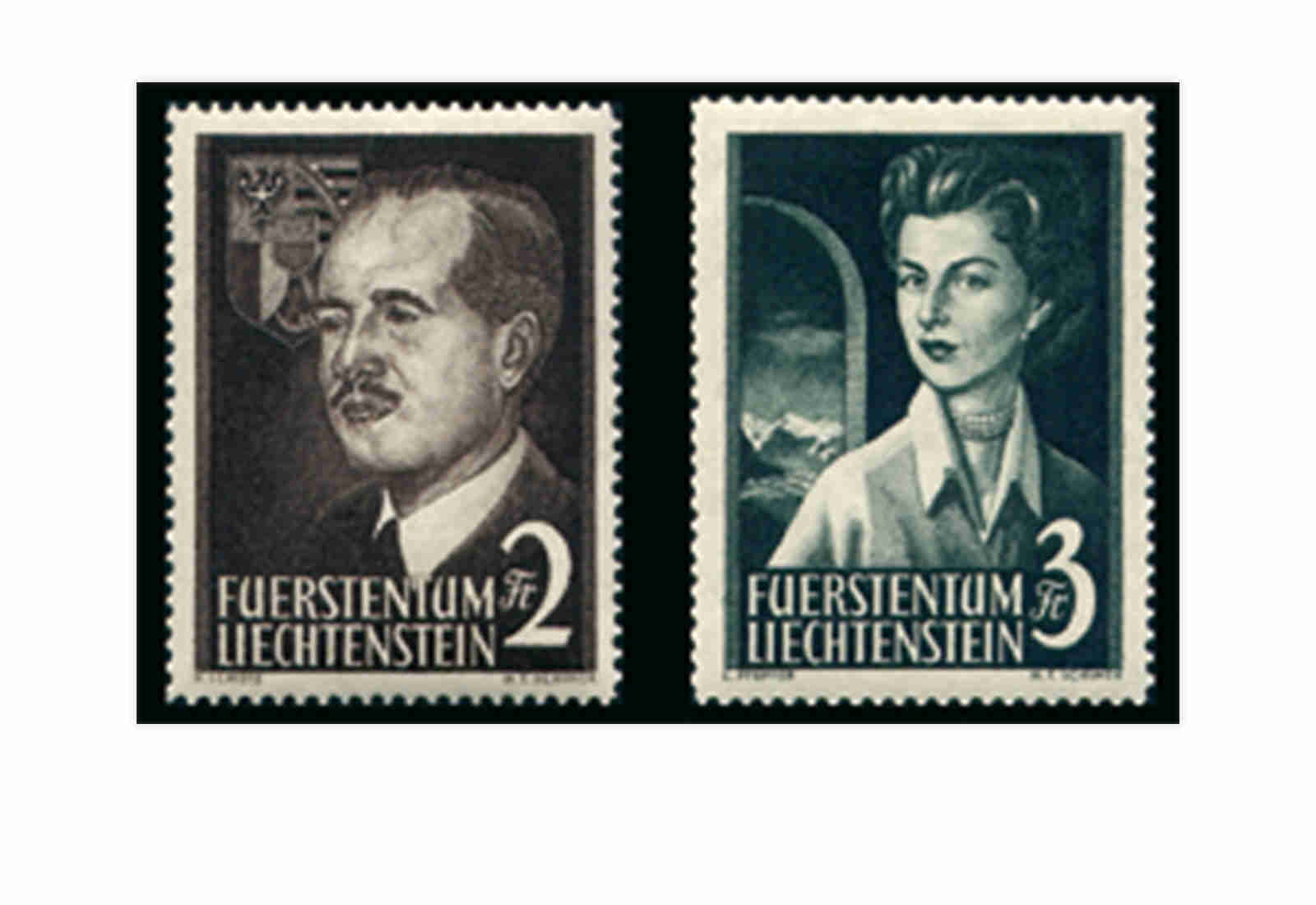 Liechtenstein Frühausgaben Michel 332 / 33 postfrisch