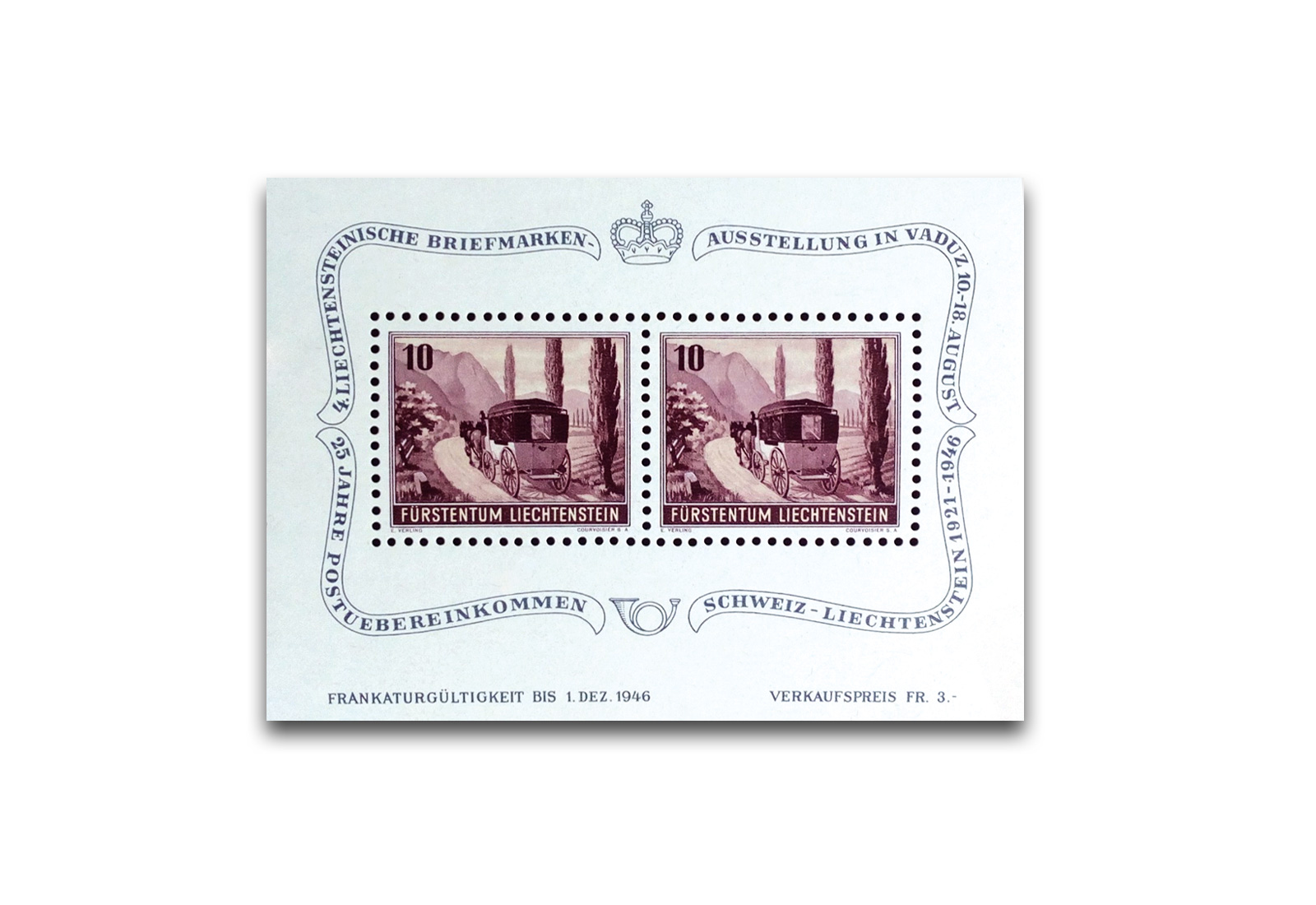 Liechtenstein Block 4 **