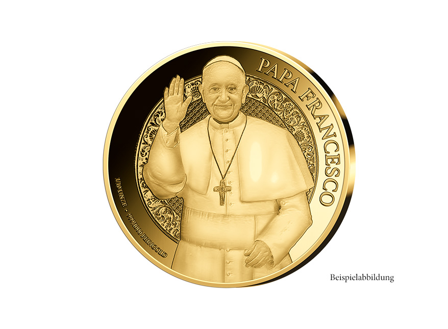 Premiumsatz 2025 Vatikan st inkl. 999/1000 Goldausgabe zu Ehren Papst Franziskus