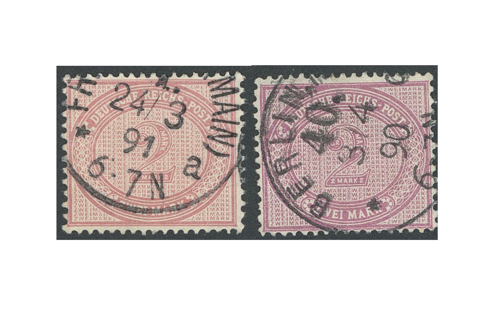 Deutsches Reich Farben-Lot gp. Innendienst gest. MiNr.: 37