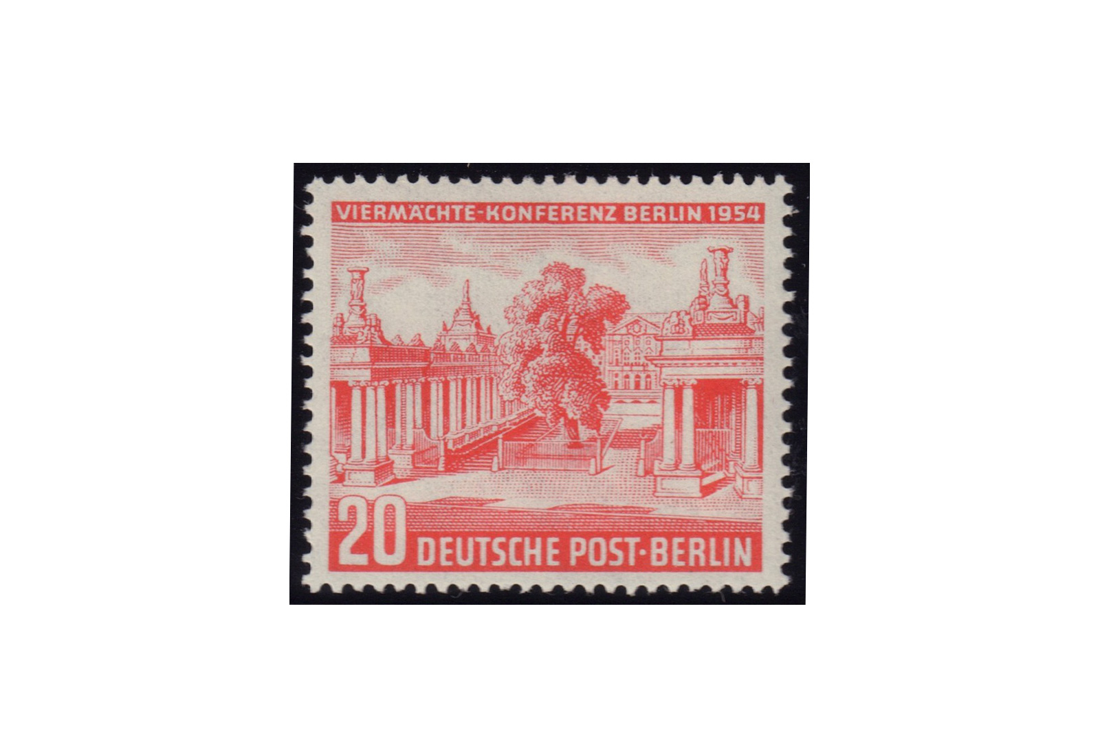 Berlin Michel-Nr. 116 gestempelt Viermächte Konferenz