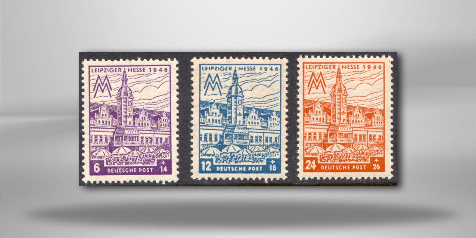 SBZ Michel-Nr. 162/164 AZ postfrisch