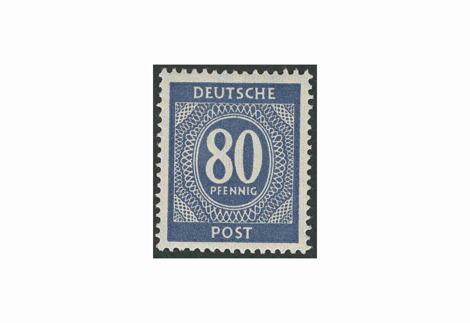 Briefmarke Alliierte Besetzung Kontrollrat I 1946 Michel-Nr. 935 b postfrisch